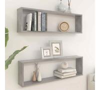 Wall Shelves Floating Rack Display Shelf Bookshelf Engineered Wood vidaXL