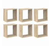 Wall Shelves Floating Rack Display Shelf Bookshelf Engineered Wood vidaXL