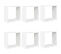 Wall Shelves Floating Rack Display Shelf Bookshelf Engineered Wood vidaXL