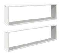 Wall Shelves Floating Rack Display Shelf Bookshelf Engineered Wood vidaXL