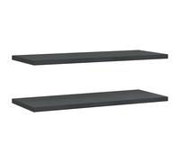 Wall Shelves Floating Shelf Wall Storage Shelf 2 pcs Stainless Steel vidaXL