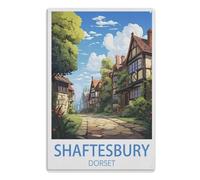 Wall Sign Decor Metal Tin Signs Vintage Retro Wall Signage Hanging Sign Art Collection for Bar Pub Gastropub Bistro CafeShaftesbury Dorset30x40cm(12x16 Zoll) A916