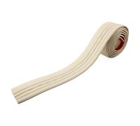 Wall Skirting Foam Decorative Strip 3 Meters Long with Easy Peel Backing, Protective Waistline Border for Impact Resistance (Grey wood grain)