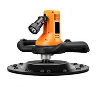 Wall Smoothing Machine with Mixing Rod and Work Light | 280-2800 r/min plastering tool with 380 mm wiper, 8 m cable and 6-speed control