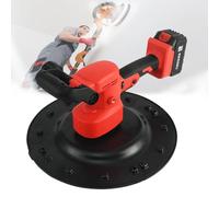 Wall Smoothing Polishing Machine,Polisher Sanding Machine,with 6 Adjustable Speed,80-200rpm Electric Plaster Mortar Cement Putty Trowel,Drywall Sander1680w,Lithium Battery Charging