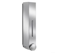 Wall Soap Dispenser, 1/2/3 Cup 420ML Mounted Bathroom Lotion Dispenser for Washing Shower Shampoo Holder Refillable Bottle Pump Kitchen Silver(Silver Single)
