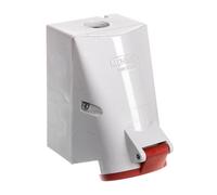 Wall sockets 2-piece, 16A 5p 6h 400V, IP44, screw terminals 1419