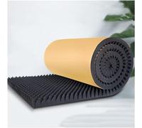 Wall soundproofing materials 5m/Roll Noise Insulation Soundproofing Foam, 5cm Thick Fire Resistant Sound Dampening Panels, Self-Adhesive Double-Layer Sound Insulation Mat 15m Roll-type soundproofing m