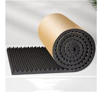 Wall soundproofing materials 5m/Roll Noise Insulation Soundproofing Foam, Self-Adhesive Fireproof Noise-Cancelling Sound Insulation Mat, 3cm Thick Cuttable Acoustic Foam Panels15m Roll-type soundproof