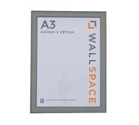 Wall Space A3 Shabby Chic Green Picture Frame | Green A3 Photo Frame | 420x297mm | 420 x 297mm | 42.0x29.7cm | Solid Wood Wooden with Real Glass | Handmade in UK | Poster Print
