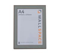 Wall Space A4 Shabby Chic Green Picture Frame | Green A4 Photo Frame | 297x210mm | 297 x 210mm | 29.7x21.0cm | Solid Wood Wooden with Real Glass | Certificate Diploma