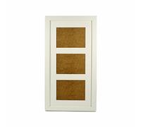 Wall Space Multi Aperture Photo Frame 7x5-25mm Matt White - REAL GLASS - Picture Frames Multiple Photos 7 x 5 Photo Frames Multiple Photos - Three (18x13cm) | Handmade Wooden Frame Made in UK
