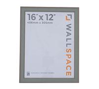 Wall Space Shabby Chic 16x12 Green Picture Frame | Green 12x16 Photo Frame | 16 x 12 inch | 406x305mm | 40.6x30.5cm | Solid Wood Wooden with Real Glass | Handmade in UK