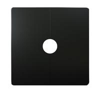 Wall Split Flange Square Escutcheon Plate Water Pipe Wall Covers Reserved Drill Hole Panel Decor for Wires Faucets Pipes Wall Split Flange Pipe Cover