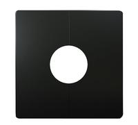 Wall Split Flange Square Escutcheon Plate Water Pipe Wall Covers Reserved Drill Hole Panel Decor for Wires Faucets Pipes Wall Split Flange Pipe Cover