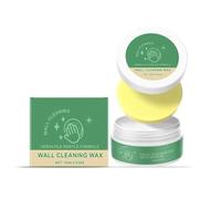 Wall Stain Remover and Cleaner Cream, Multi-Purpose Wall Cleaning and Care Paste Kit with Sponge, Conditioning Formula for White Walls, Coloured Walls & Wallpaper, Safe Surface Cleaner, 100g