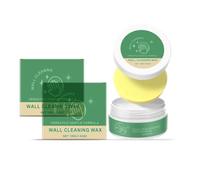 Wall Stain Remover and Cleaner Cream, Multi-Purpose Wall Cleaning and Care Paste Kit with Sponge, Conditioning Formula for White Walls, Coloured Walls & Wallpaper, Safe Surface Cleaner, 100g