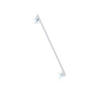 Wall Stair Railing Handrail,White Staircase Handrail - 8.2 FT Wall-Mounted Banister Railing for Indoor/Outdoor Stairs | Durable Grab Rail Support Kit for Safe Step Access