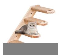 Wall Steps for Cats - Climbing and Seat Ladder for Cats, Sturdy Cat Stairs | Space Saving Cat Shelf, Durable Cat Stairs and Steps, Wall Mounted Cat Seats for Cats Indoor
