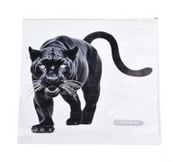 Wall Sticker for Home and Office with African Animal Theme Including For Cheetah For Jaguar Leopard Decal for Smooth Surfaces