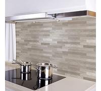 Wall Sticker Kitchen Wall Sticker Texture Birch 180_x_60_cm 100% Made in Italy with Non-Toxic, Fireproof and Water Resistant Ink