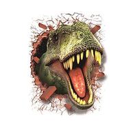 Wall Stickers, 3D Dinosaur Wall Sticker Wall Decal for Boys Room Crack Hole Dinosaur Wall Art Decor for Bedroom Kids Nursery Room
