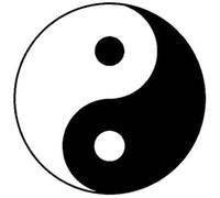 Wall Stickers Chinese Traditional Pattern Tai Yin Yang Fish Personality Decoration Pvc Wall Stickers