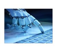 Wall Stickers Decor Photo Sticker 59.40x42.00cm Artificial Intelligence - School Theme No. H10620Z_NS1A2