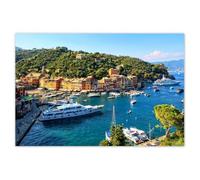 Wall Stickers Decor Photo Sticker 60x40cm Beautiful Yachts in Liguria Italy No. H10745M_NS1E