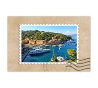 Wall Stickers Decor Photo Sticker 60x40cm Beautiful Yachts in Liguria Italy No. H10745M_WENS1E