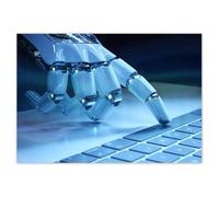 Wall Stickers Decor Photo Sticker 84.10x59.40cm Artificial Intelligence - School Theme No. H10620Z_NS1A1
