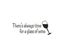Wall Stickers for Kitchen, Art Decal DIY Self-Adhesive Red Wine Glass Window Decoration Removable Wallpaper 3D Vinyl Sticker for Home Living Room Bedrooms Bathroom Decor Mural Quotes Fashion Amaone