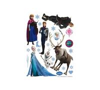 Wall Stickers - FROZEN - Snow Queen - 85x65cm - 6 large stickers - Children's decoration