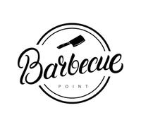 Wall Stickers Paster Paper Barbecue Hand Written Lettering Logo Label Badge Sign Emblem 40x52.3cm It Won't Fall Off Black