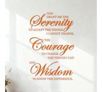 Wall Stickers Paster Paper God Bible Verses Religious Revelation Biblical Proverbs 54.6x80.6cm Do not Damage the wall Surface Orange
