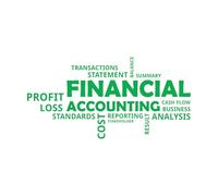 Wall Stickers Paster Paper Word Cloud Financial Accounting 30x59.9cm Multiple Size Options S-Green
