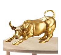Wall Street Animal Figurine - Resin Bull for , for Happiness