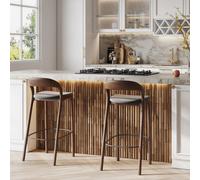 Wall!Supply Wallsupply Ultrawood Reeded Round Reclaimed Solid Teak Wood Panels, Wall Cladding 3D Interlocking Tiles, 10Pcs 1M²