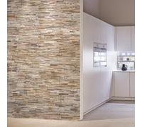 Wall!Supply Wallsupply Ultrawood White Wash Recycled Solid Teak Wood Panels, Wall Cladding 3D Interlocking Tiles, 10Pcs 0.9M²
