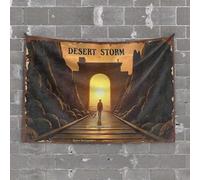 Wall Tapestry for Bedroom Desert Storm: A Journey Through Time Tapestry Tapestry for Bedroom Aesthetic Bed Room Asserories(100X150CM)