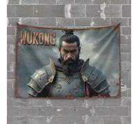 Wall Tapestry Wukong: The Legendary Warrior of Myth Tapestry Tapestry for Walls Wall Tapestry College(100X150CM)