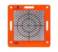 Wall Target Measurement Point for Monitoring Inspection Reflex Target Total Station (Orange_White)