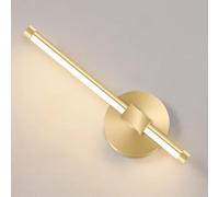 Wall Three-Color Dimmable Wall Lamp Aluminum Led Lamp Ceiling Wall Mountednimalist Long Tube Wall Sconce Lamp/Left/Right