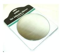 Wall & Tile 3 Piece Self Adhesive Round Mirror