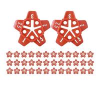 Wall Tile Leveling Tools | 50-Piece Multifunctional Positioning Spacer Holders,Floor Cross Positioners | for Living Room Bathroom Home Renovation