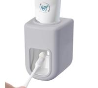 Wall Toothpaste Dispenser - Touchless Dispenser for Sink | Hands-Free Toothpaste Squeeze, Refillable Toothpaste Holder, Compact Wall Mounted Design, Hygienic Squeeze Tool