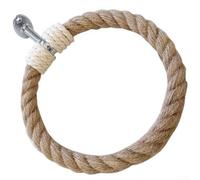 Wall Towel for RING, Industrial Pipe Towel for RING Holder Hanger, Wall Mounted Rustic Hand Towel Holder, Bathroom Toilet Rope Rack
