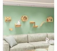 Wall-Type Large Cat Wall Furniture Does for Walls Cat Nest Crawling Frame Space Capsule(S5)