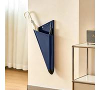 Wall Umbrella Holder with Dimmable Touch Light, 3 Color Modes, USB Charging, LED Strip Lamp for Entryway and Apartment Decor