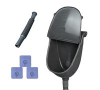 Wall Urinal - Compact Portable Design, Easy Clean Lid, Sturdy Stable Construction, 28.5x18x38.5cmSetup | Bathroom Accessory for Men, Boys, Boyfriends, Husbands, Fathers, Home, Courtyard, RV, Dormitory